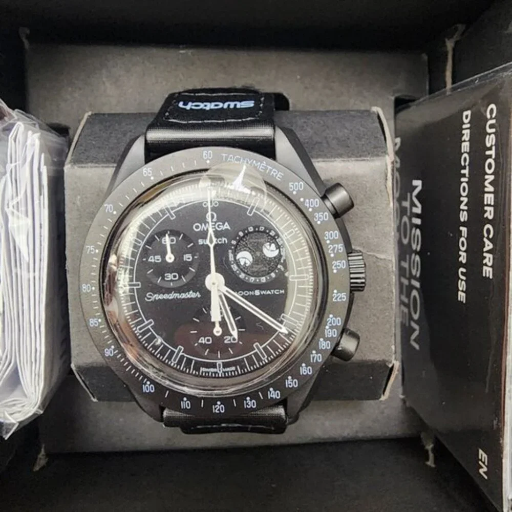 Swatch X Omega Mission To The Moonphase - New Moon Watch